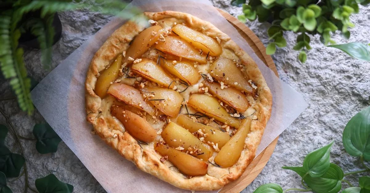 Jesienny przysmak - rustykalna tarta z jabłkami na chłodne wieczory