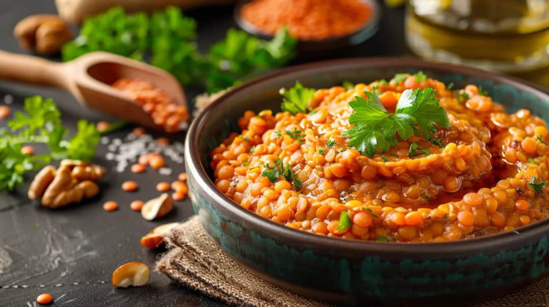 Pasta z czerwonej soczewicy - przepis na wegetariański pasztet