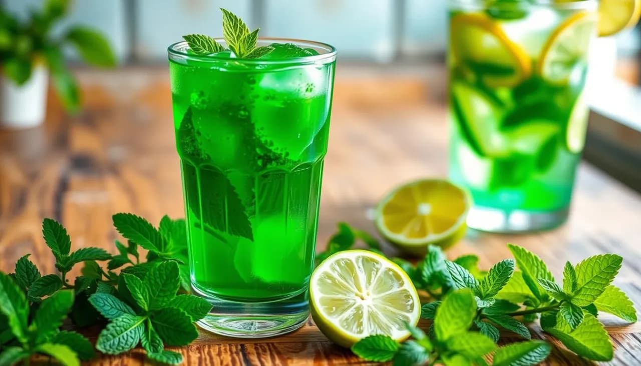 Miętowa wódka to orzeźwiający napój na imprezy i letnie wieczory