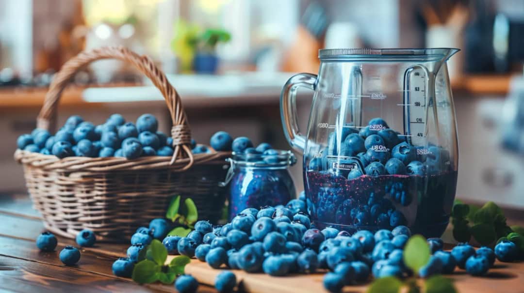 Słodki smak lata: dżem borówkowy w thermomixie - przepis