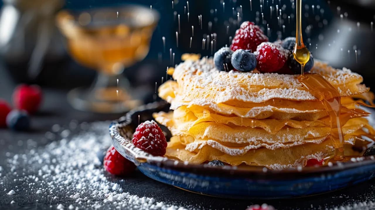 Lekkie i dietetyczne naleśniki z jogurtu naturalnego - przepis