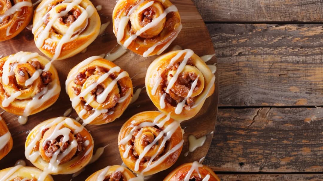 Ślimaki z ciasta francuskiego z salami lub cynamonem - przepis krok po kroku