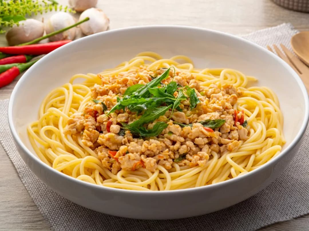 Spaghetti z indyka? Zdrowy obiad gotowy w kwadrans dla zabieganych