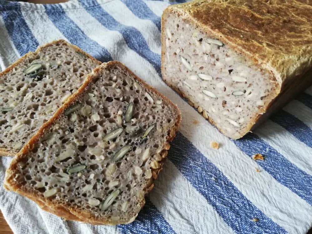 Przepis na fit chleb gryczany z kaszą