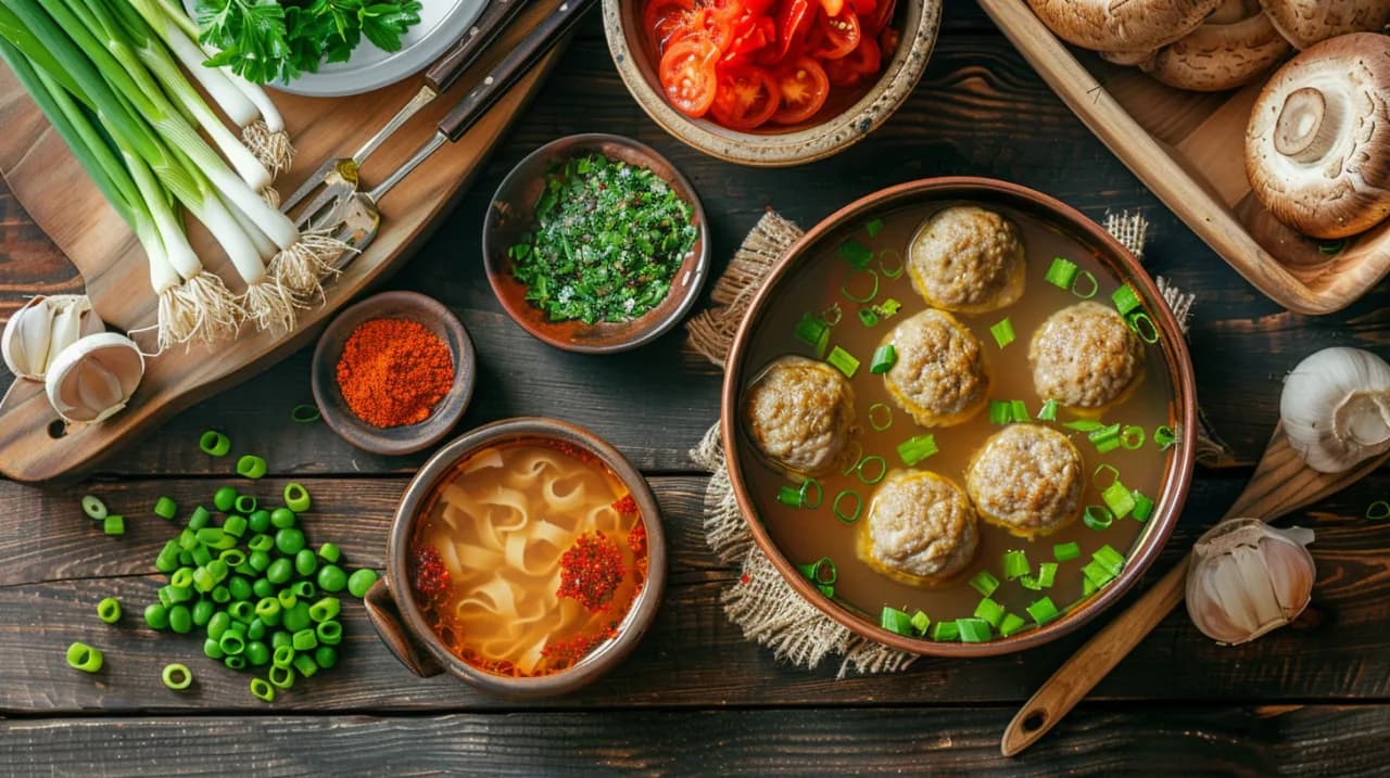 Zupa z pulpecikami i pieczarkami lub po meksykańsku - pomysły na obiad