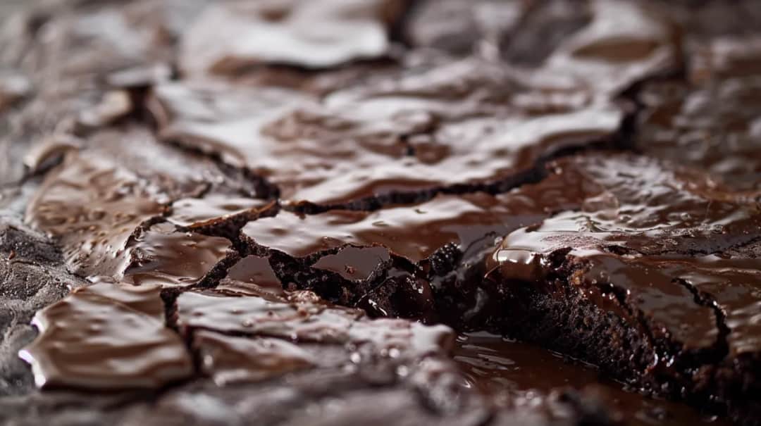 Leśny mech - wilgotne ciasto czekoladowe na dużą blachę