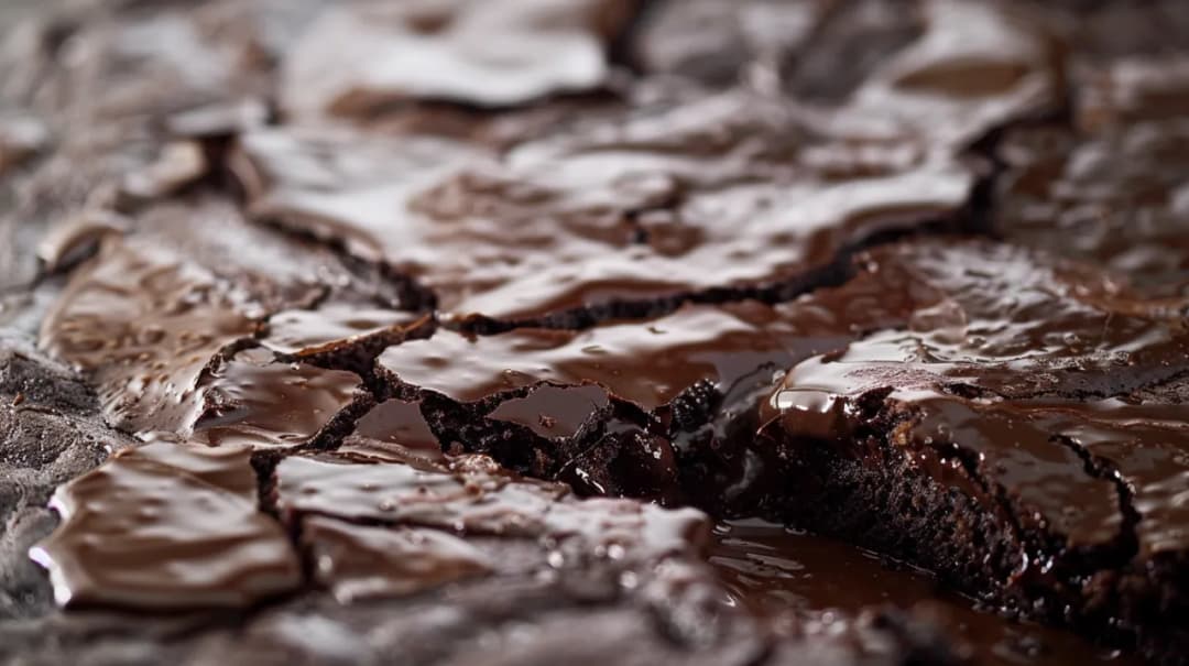 Leśny mech - wilgotne ciasto czekoladowe na dużą blachę